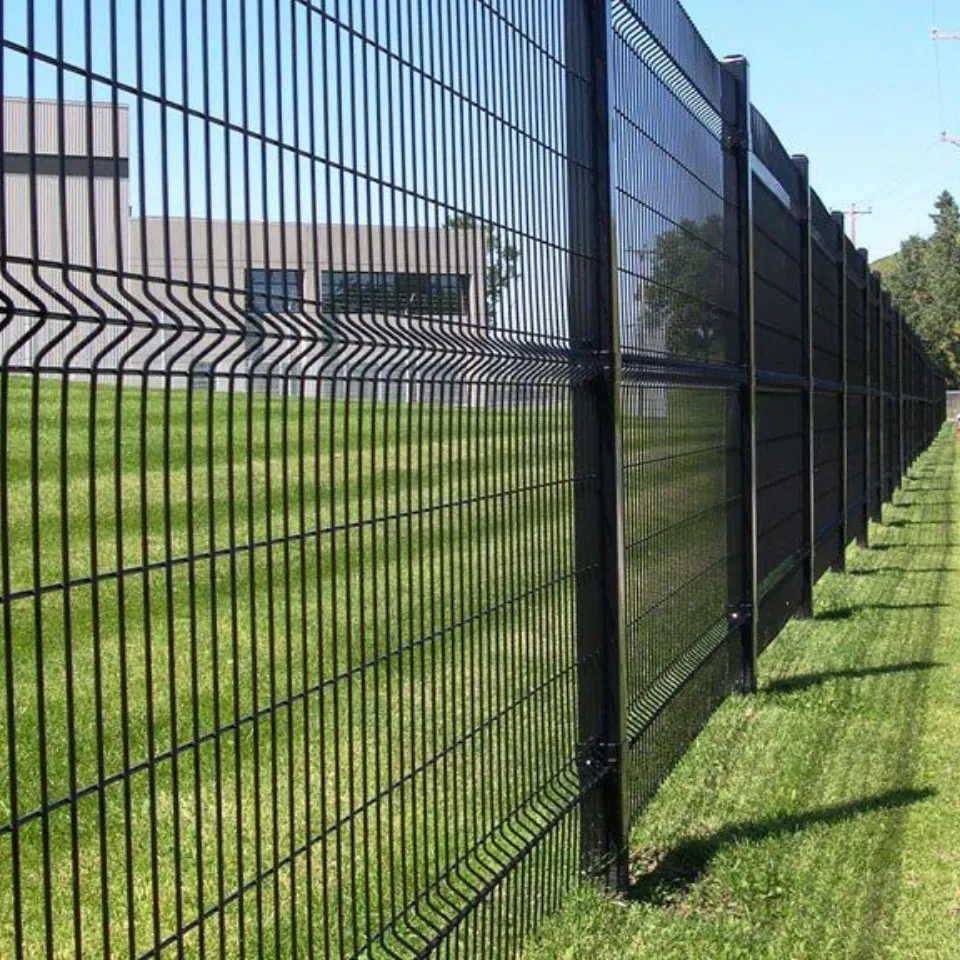 Ipari 3D panel kerítés csarnok telephelyen